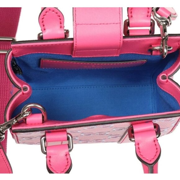 GUCCI GG MINI CONVERTIBLE TOTE BAG PINK - Picture 8 of 8